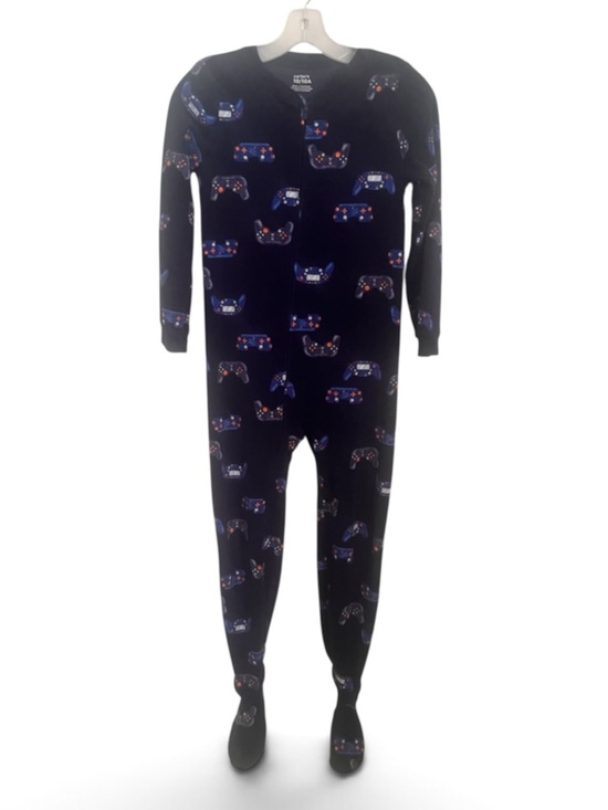 Carter's Other - Carter’s 10/10A Gaming Controller Footed Pajamas Navy